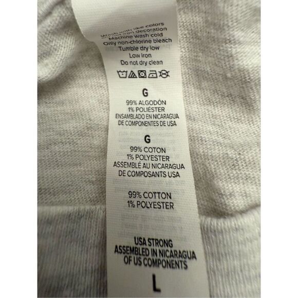 Bella + Canvas Adopt A Demodog Graphic Short Sleeve Gray T-Shirt Size Large - Picture 6 of 6